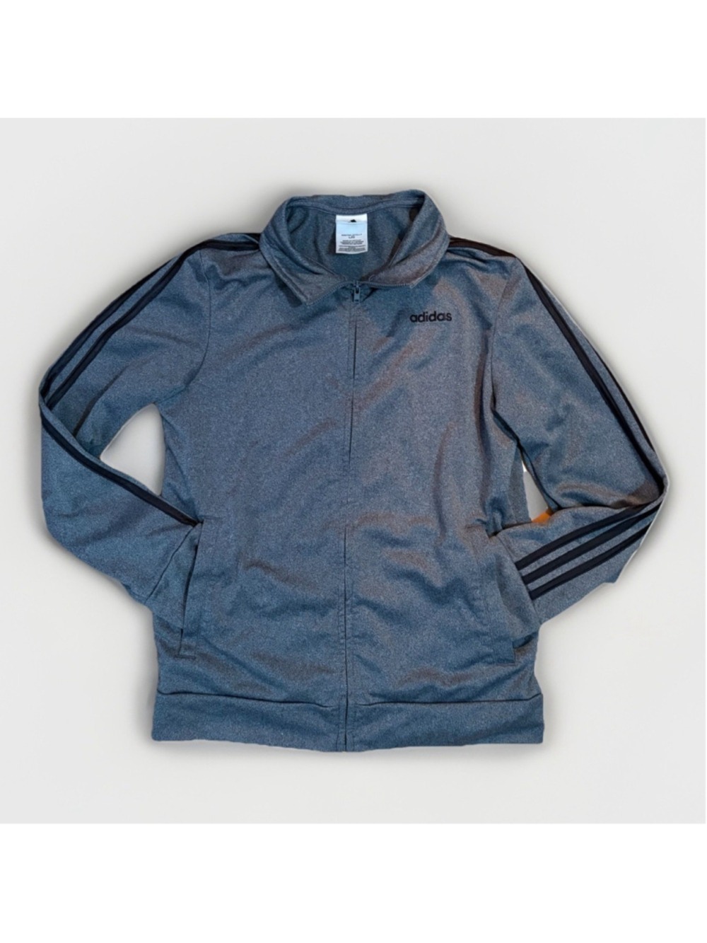 Adidas Grey & Black Track Jacket - Women’s S/M (Youth L)